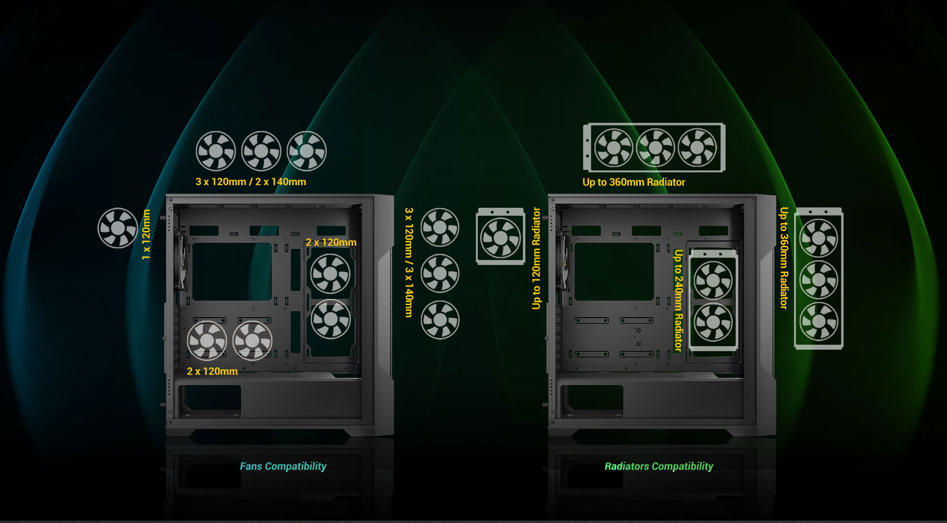 AX90 Mid-Tower Gaming Case